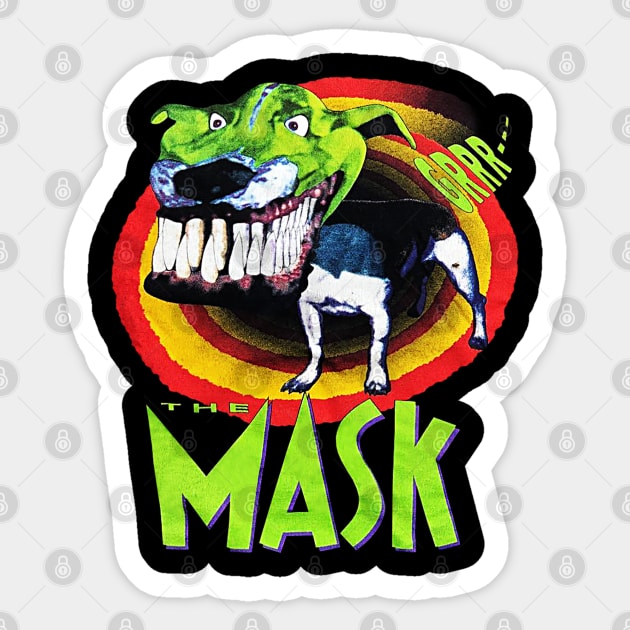 The Mask - Jim Carrey - Milo Sticker by nicklower